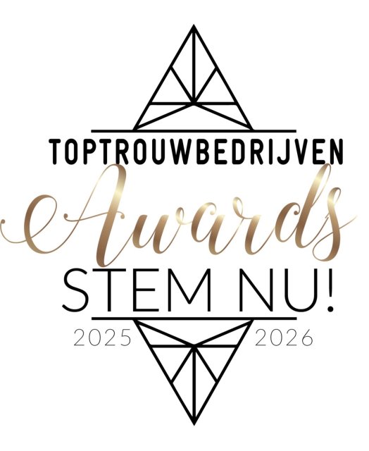 Stem op ons voor Toptrouwbedrijven Awards de beste trouwringenspecialist  Awards 2022-2023