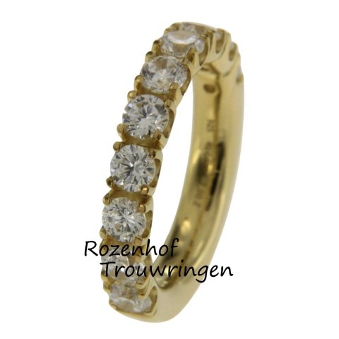 Luxueuze damesring met glinsterende diamanten (13293)