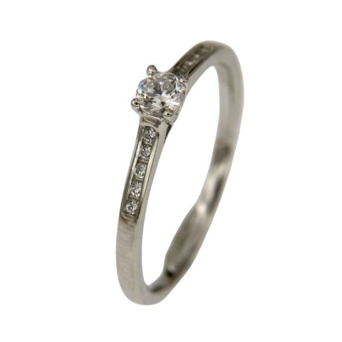 Luxe damesring met diamanten (15387)