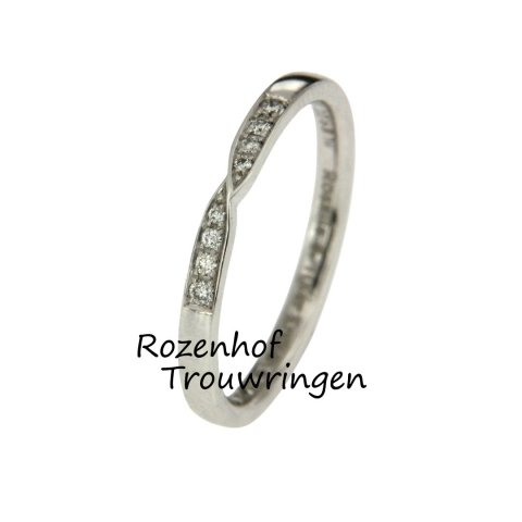 Prachtige aanschuifring met diamanten (2251)