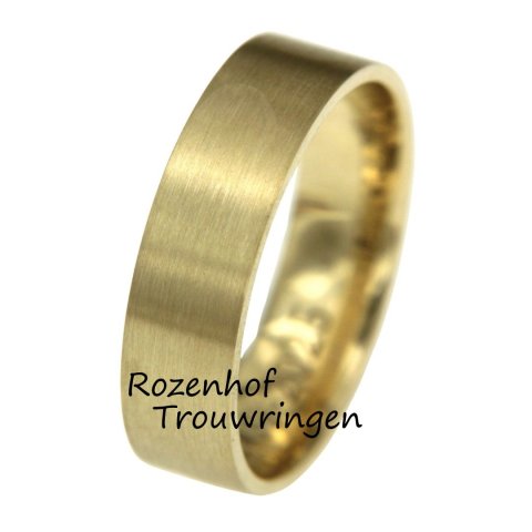 Stoere matte herenring (5702)