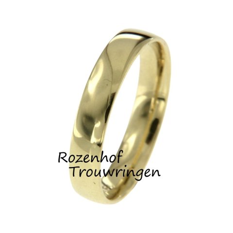 Strakke gepolijste heren trouwring (70020)