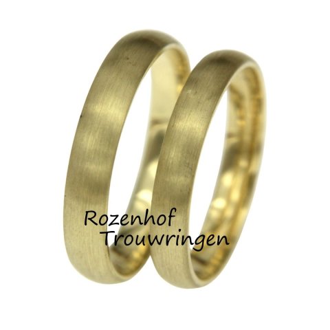 Mooie matte trouwringen (70067-70070)