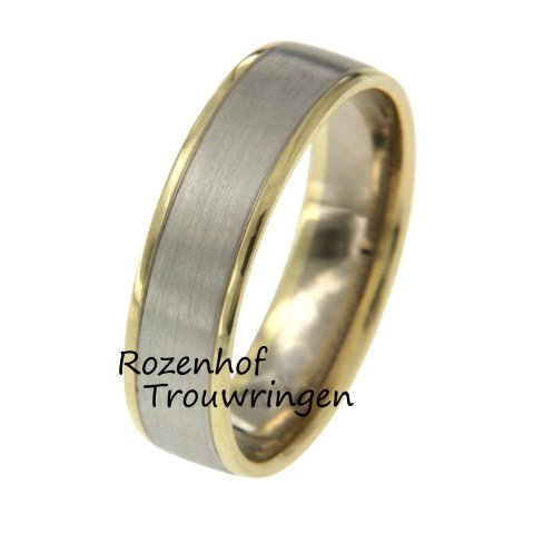 Stoere bicolor herenring (7214)