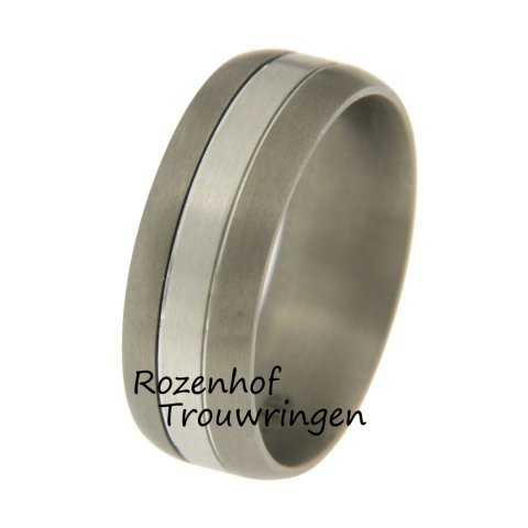 Stoere brede herenring (9752)